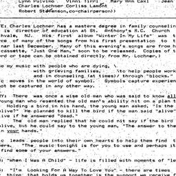 Minutes, 1985-11-13. Death,...