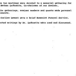 Minutes, 1978-03-08. Death,...