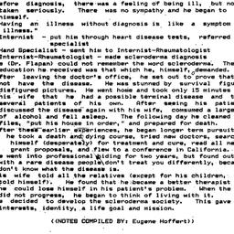 Minutes, 1985-03-12. Death,...