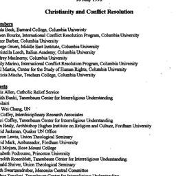 Minutes, 1998-05-18. Confli...
