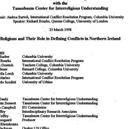 Minutes, 1998-03-23. Confli...
