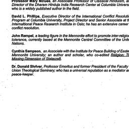 Handouts, 1998-10-19. Confl...