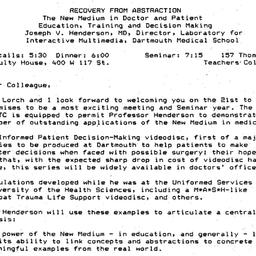 Announcements, 1989-09-21. ...