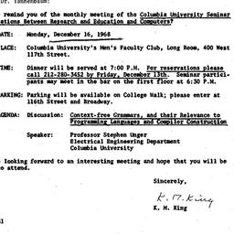 Correspondence, 1968-12-09....