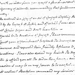 [Document, 1781 February 24]