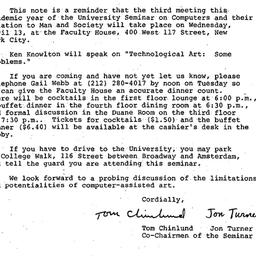 Announcements, 1977-04-05. ...