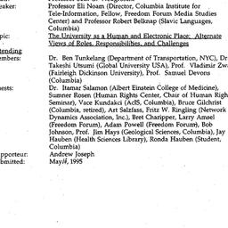 Minutes, 1995-04-19. Knowle...