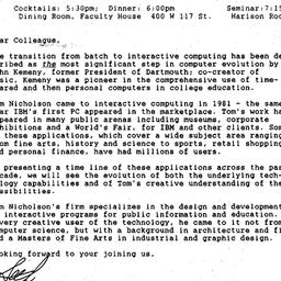 Announcements, 1993-03-18. ...