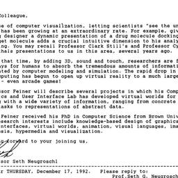 Announcements, 1992-12-17. ...