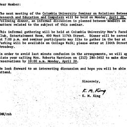 Correspondence, 1970-04-14....