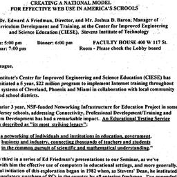 Announcements, 1999-01-27. ...