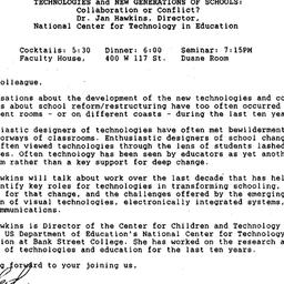 Announcements, 1992-02-20. ...