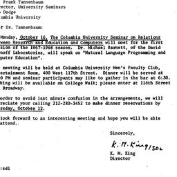 Correspondence, 1967-09-29....