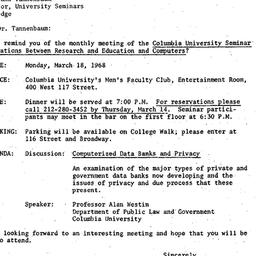 Correspondence, 1968-02-21....