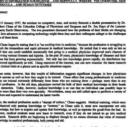 Minutes, 1997-01-15. Knowle...