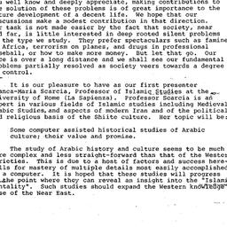 Announcements, 1985-09-04. ...
