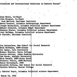 Minutes, 1993-02-19. Post-C...