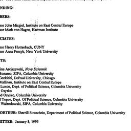 Minutes, 1995-12-01. Post-C...