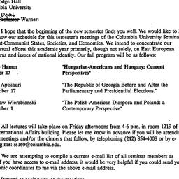 Correspondence, 1995-10-04....