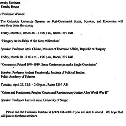 Correspondence, 1999-02-26....