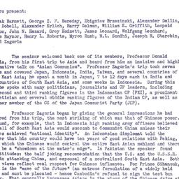 Minutes, 1964-02-05. Commun...