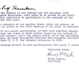 Correspondence, Communism, ...