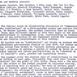 Minutes, 1964-04-15. Commun...