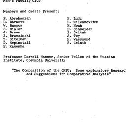 Minutes, 1969-01-08. Commun...