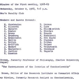 Minutes, 1968-10-02. Commun...