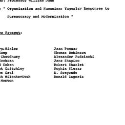 Minutes, 1973-10-24. Commun...