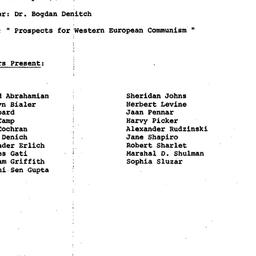 Minutes, 1974-02-27. Commun...