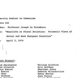 Minutes, 1974-04-03. Commun...