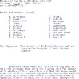 Minutes, 1966-03-03. Commun...