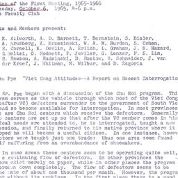 Minutes, 1965-10-06. Commun...