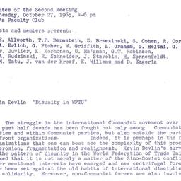 Minutes, 1965-10-27. Commun...