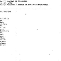 Minutes, 1981-10-28. Commun...