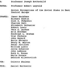 Minutes, 1986-10-08. Commun...