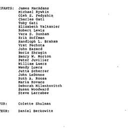 Minutes, 1986-10-22. Commun...