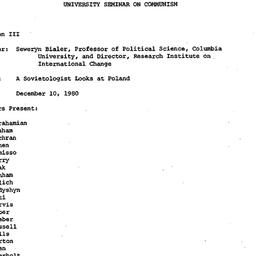Minutes, 1980-12-10. Commun...