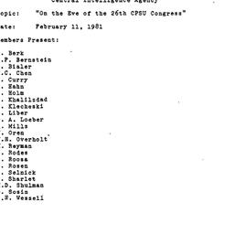 Minutes, 1981-02-11. Commun...