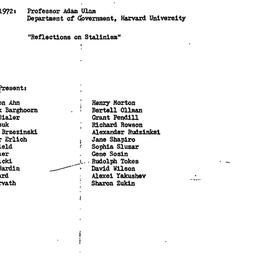 Minutes, 1972-05-10. Commun...