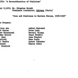Minutes, 1972-02-09. Commun...