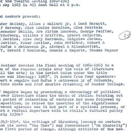 Minutes, 1963-05-15. Commun...
