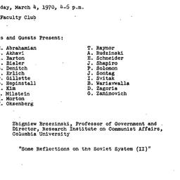 Minutes, 1970-03-04. Commun...