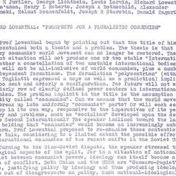 Minutes, 1964-10-21. Commun...