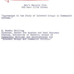 Minutes, 1967-11-15. Commun...