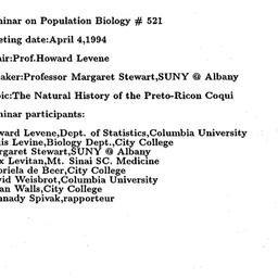Minutes, 1994-04-04. Popula...