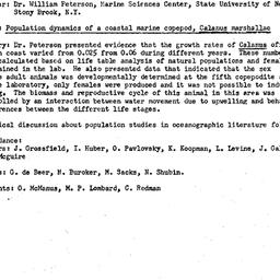 Minutes, 1982-04-05. Popula...