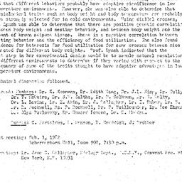 Minutes, 1981-12-07. Popula...