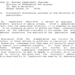 Minutes, 1986-10-06. Popula...